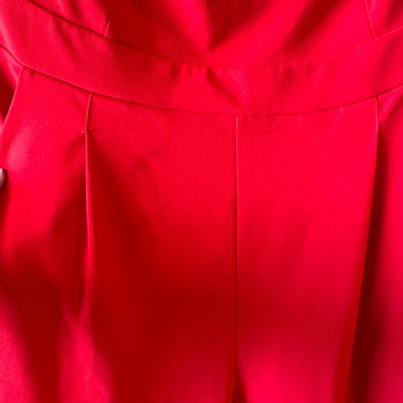 Express Red Strapless Jumpsuit - NWT - Picture 5 of 6